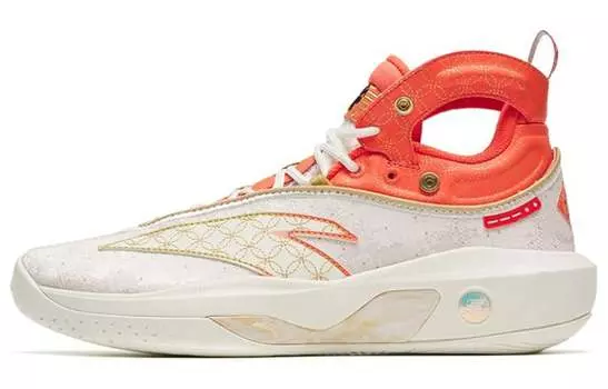 Кроссовки Anta Kt8 Basketball Men, белый/красный