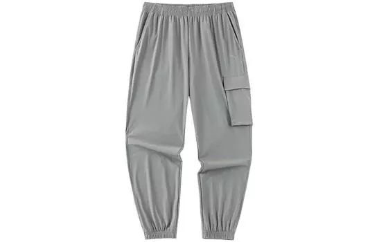 ANTA Мужские трикотажные спортивные штаны, Серый