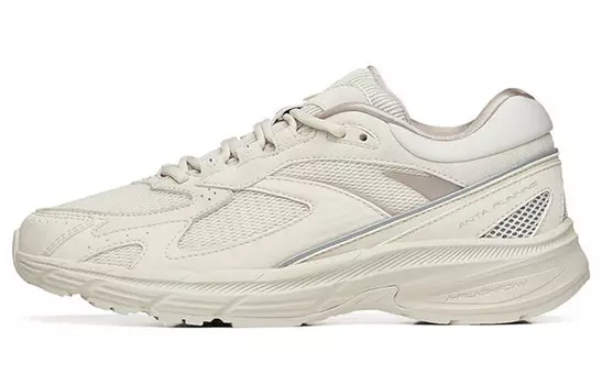 ANTA Running Collection Lifestyle Shoes Women's Low-top Mud Ash/iron Man Ash
