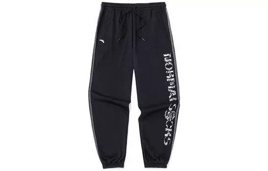 ANTA Трикотажные спортивные штаны Variety Training Collection, женские, черные