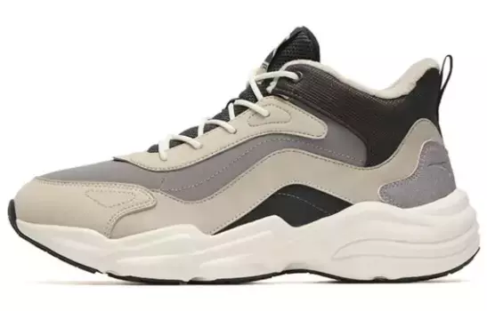 ANTA Walker Lifestyle Shoes Men Mid-top Gray