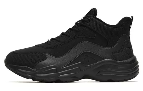 ANTA Walker Lifestyle Shoes Women's Mid-top Black