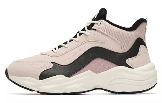 ANTA Walker Lifestyle Shoes Women's Mid-top Pink