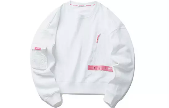 ANTA Женская толстовка Life Collection Snowflake White