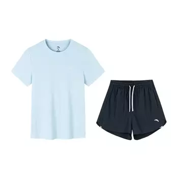 ANTA Женский повседневный костюм Dream Shadow Blue+Basic Black