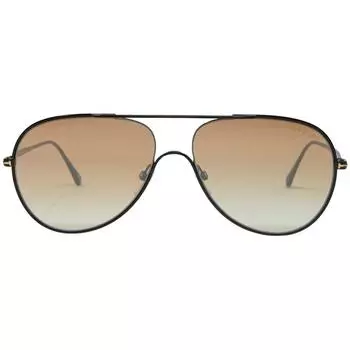 Anthony FT0695 01F Черные солнцезащитные очки Tom Ford, черный