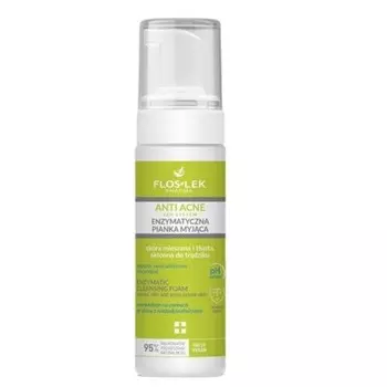 Anti Acne 24h System Энзимная очищающая пенка 150 мл Floslek Unbranded