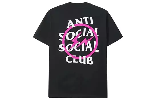 ANTI SOCIAL SOCIAL CLUB Fragment Yellow Bolt Футболка FW19