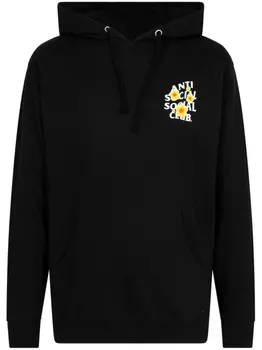Anti Social Social Club худи See The Feeling, черный