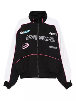 Anti Social Social Club спортивная куртка Racing, черный