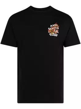 Anti Social Social Club Tiger Blood-print "Weekly Drop" T-Shirt, черный