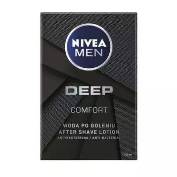 Антибактериальная вода 100мл Nivea, Men Deep Comfort