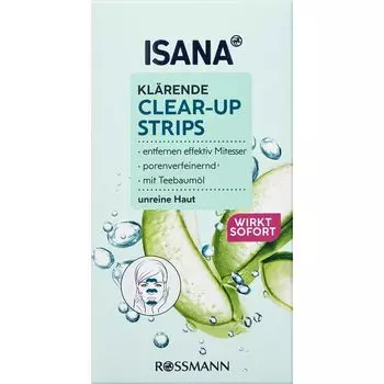 Антибактериальные очищающие полоски ISANA, 1 шт.