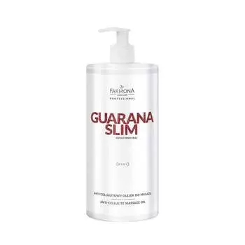 Антицеллюлитное массажное масло Guarana Slim, 950мл Farmona Professional