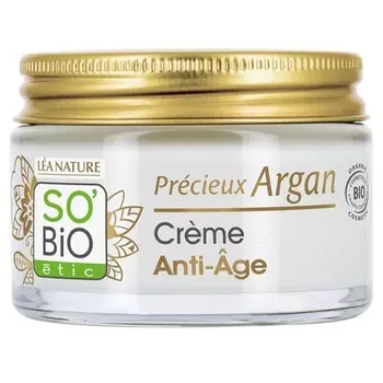 Антикислотный крем Creme Dia с гиалуроновой кислотой и органическим арганом 5 Sobio