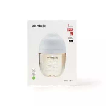 Антиколиковая бутылочка Mombella для новорожденных цвета слоновой кости Ppsu 300 мл