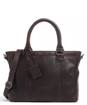 Антикварная сумка Avery из зерненой кожи Burkely, коричневый