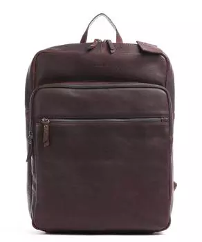 Антикварный кожаный рюкзак Avery 16 дюймов Burkely, коричневый