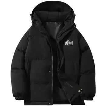 Antioffice Мужская стеганая куртка, Черный