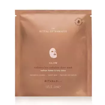 Антиоксидантная биоцеллюлозная маска The Ritual Of Namast Radiance Bio-Cellulose Sheet Mask Rituals, 24 ml
