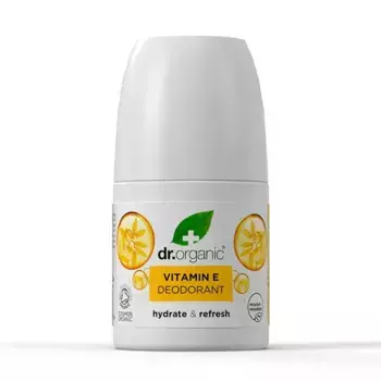 Антиоксидантный дезодорант с витамином Е Vitamin E Deodorant Dr. Organic, 50 ml