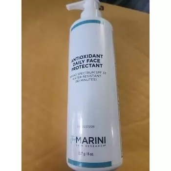 Антиоксидантный ежедневный защитный крем для лица SPF 33 8 унций Jan Marini
