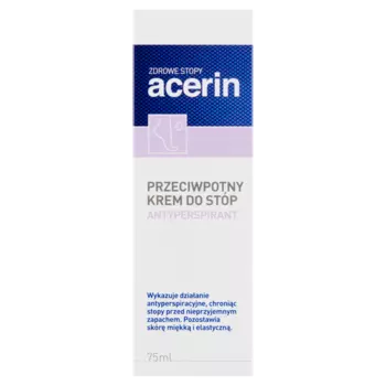 Антиперспирант-Крем для ног антиперспирант, 75 мл Acerin