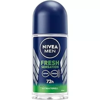 Антиперспирант Men Fresh Sensation антибактериальный 72ч шариковый 50 мл Nivea
