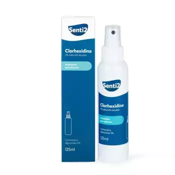 Антисептик для здоровой кожи Clorhexidina Senti-2, 125 ml
