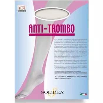 Антитромботические колготки бедра белые размер L Solidea