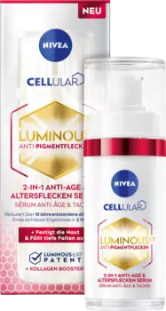 Антивозрастная сыворотка Cellular Luminous 630 против пигментных пятен 30 мл NIVEA