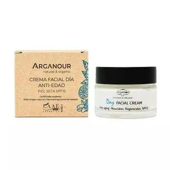 Антивозрастной дневной крем Argan Spf15 50 мл Arganour