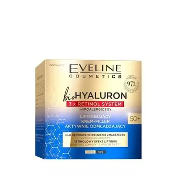 Антивозрастной крем Biohyaluron 3x Retinol System Eveline Cosmetics