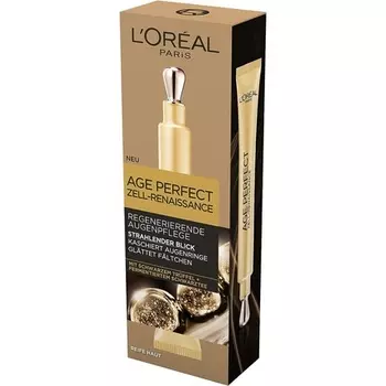 Антивозрастной крем для глаз Paris Eye Care с антиоксидантной формулой и витамином Е Age Perfect Cell Renaissance 15 мл, L'Oreal