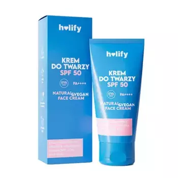 Антивозрастной крем для лица Face Cream With Hyaluronic Acid Spf50 Holify, 50 ml