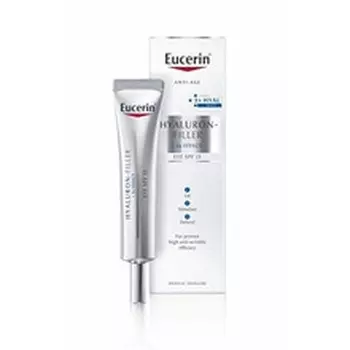 Антивозрастной крем для век SPF 15 Hyaluron-Filler 3x Effect 15 мл Eucerin