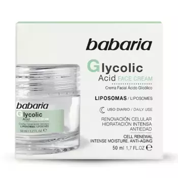 Антивозрастной регенерирующий крем для лица Crema cido Gliclico Babaria, 50 ml