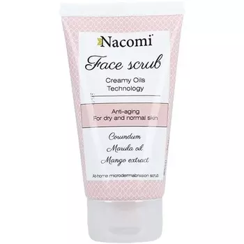 Антивозрастной скраб для лица Creamy Oils Technology 85мл, Nacomi