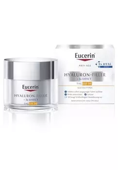 Антивозрастной уход ANTI AGE TAGESCREME HYALURON-FILLER, GESICHTPFLEGE MIT LSF 30 Eucerin