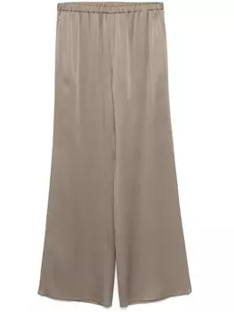 Antonelli брюки широкого кроя, коричневый