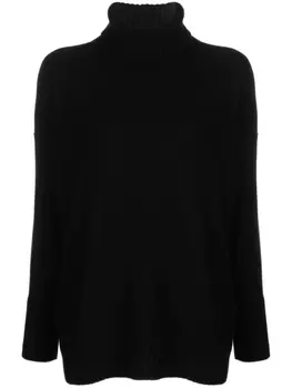 Antonelli джемпер Roma Holiday с высоким воротником, черный