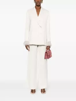 Antonelli фактурные брюки Ribes прямого кроя, серый