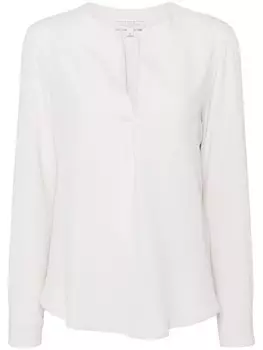 Antonelli креповая блузка, серый