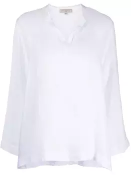 Antonelli льняная блузка, белый