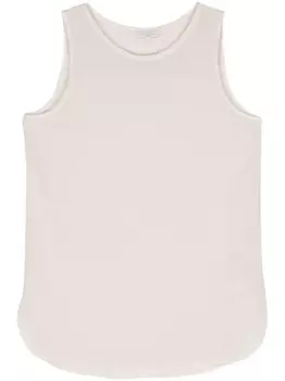 Antonelli майка из крепового шелка, нейтральный цвет