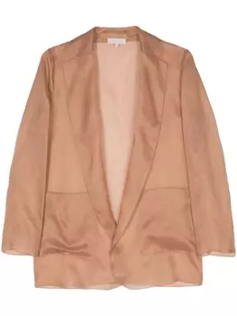 Antonelli пиджак James без застежки, коричневый