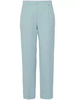 Antonelli прямые брюки со складками, синий