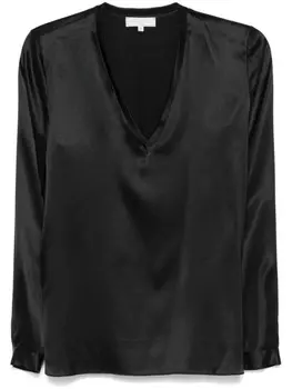 Antonelli шелковая блузка, черный