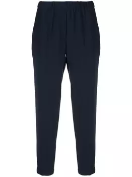 Antonelli укороченные брюки с завышенной талией, синий