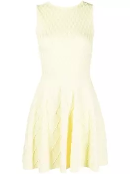 Antonino Valenti трикотажное платье без рукавов, желтый